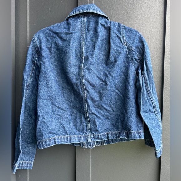 H&M Dark Blue Denim set Jacket & Skort - Picture 9 of 14